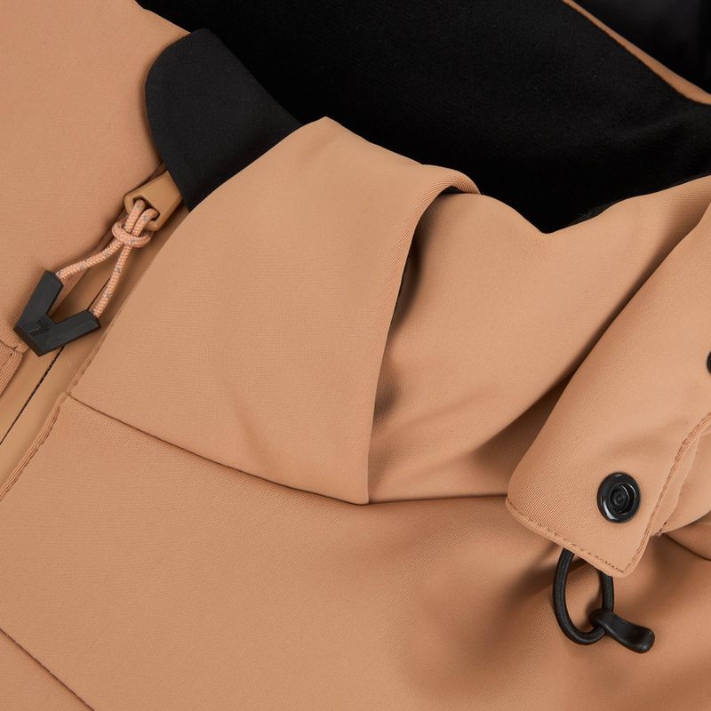 Куртка лижна жіноча EA7 Emporio Armani Pure Softshell mocha mousse 7