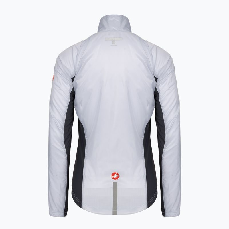 Куртка велосипедна жіноча Castelli Squadra Stretch silver gray/dark gray 2