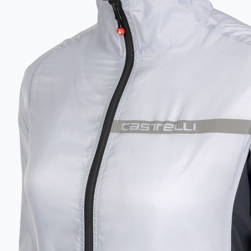 Куртка велосипедна жіноча Castelli Squadra Stretch silver gray/dark gray 3