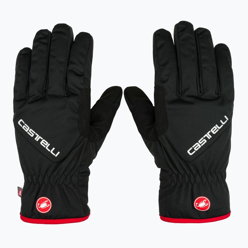 Рукавички велосипедні чоловічі Castelli Entrata Thermal black 2