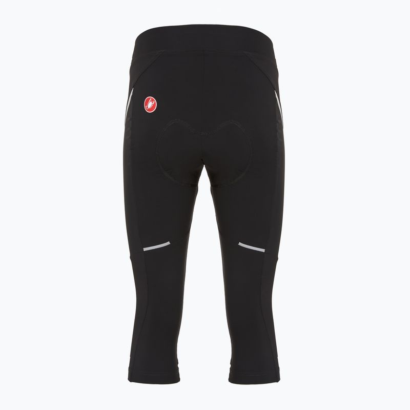 Шорти велосипедні жіночі Castelli Velocissima 3 Knicker W black/silver 2
