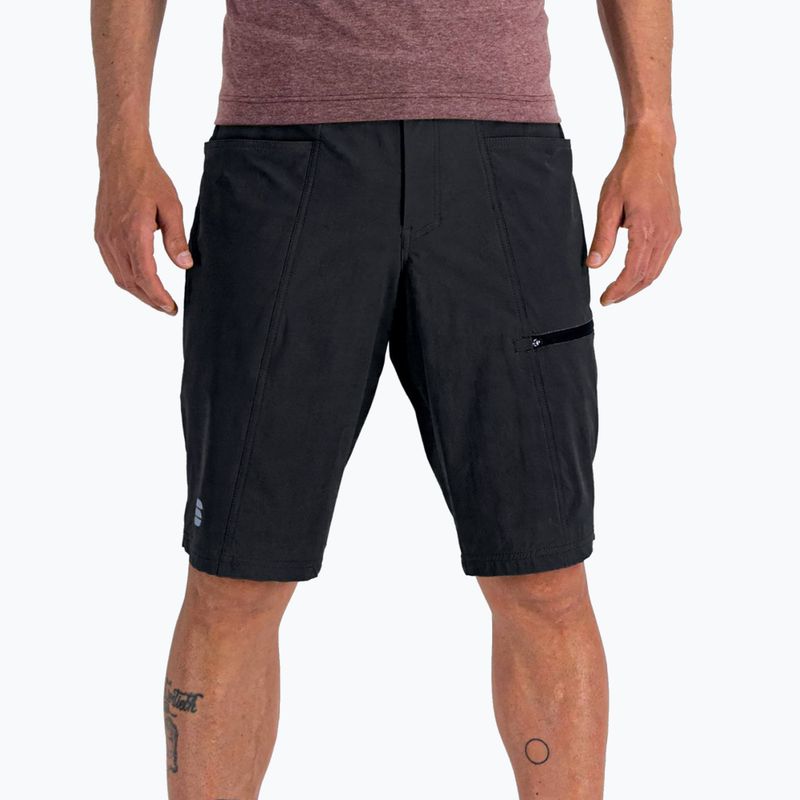 Велошорти чоловічі Sportful Giara Overshort чорні 1122001.002