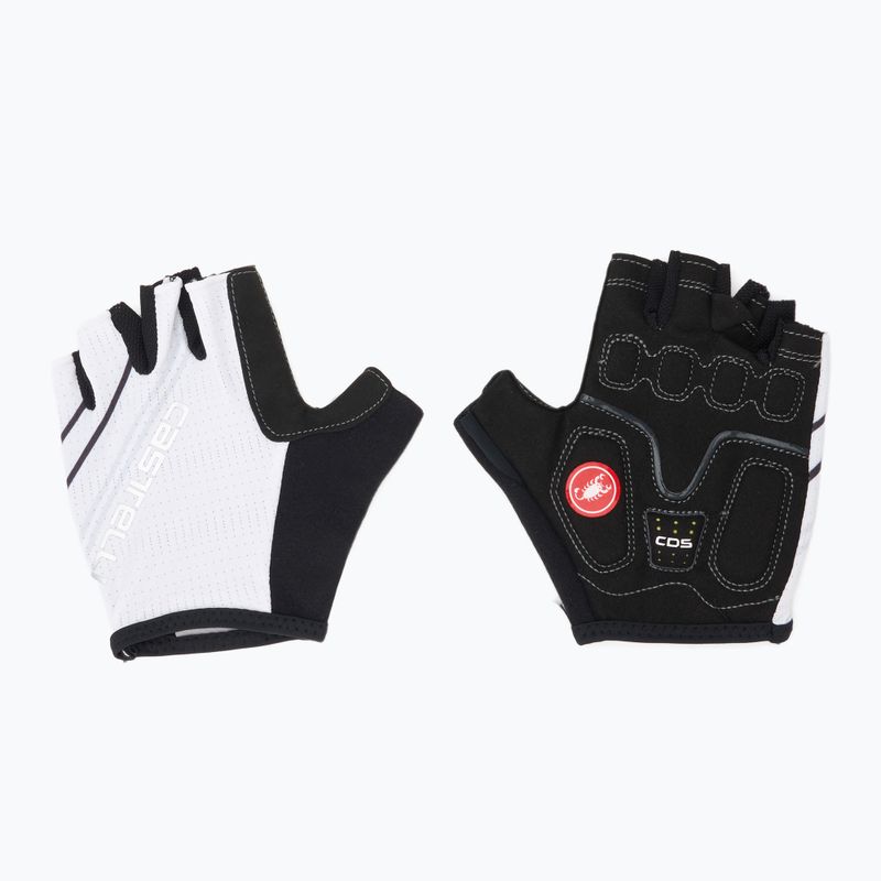 Рукавички велосипедні жіночі Castelli Dolcissima 2 ivory/dark gray/silver gray