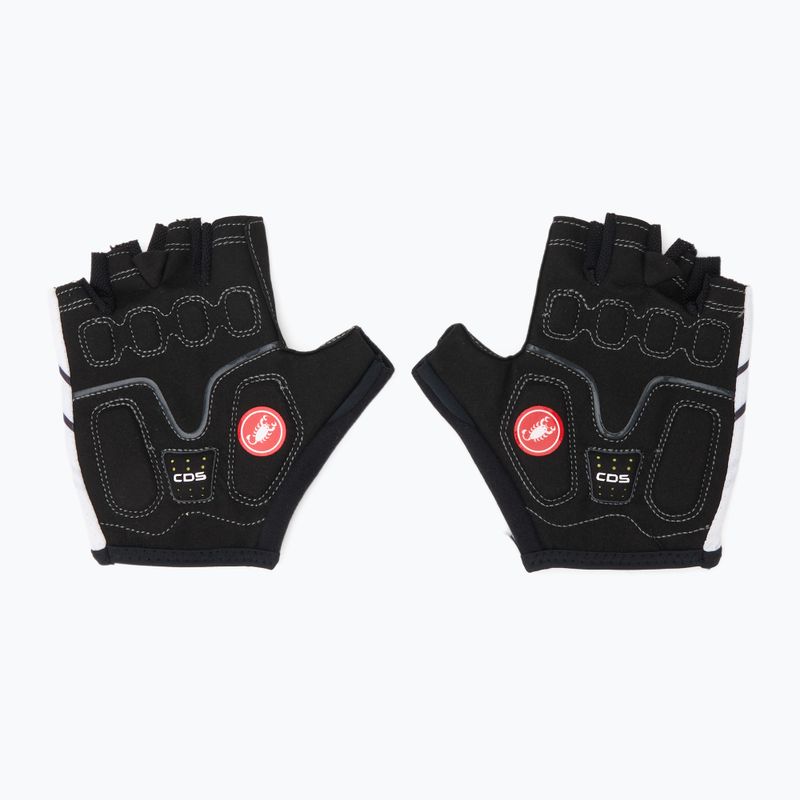 Рукавички велосипедні жіночі Castelli Dolcissima 2 ivory/dark gray/silver gray 3