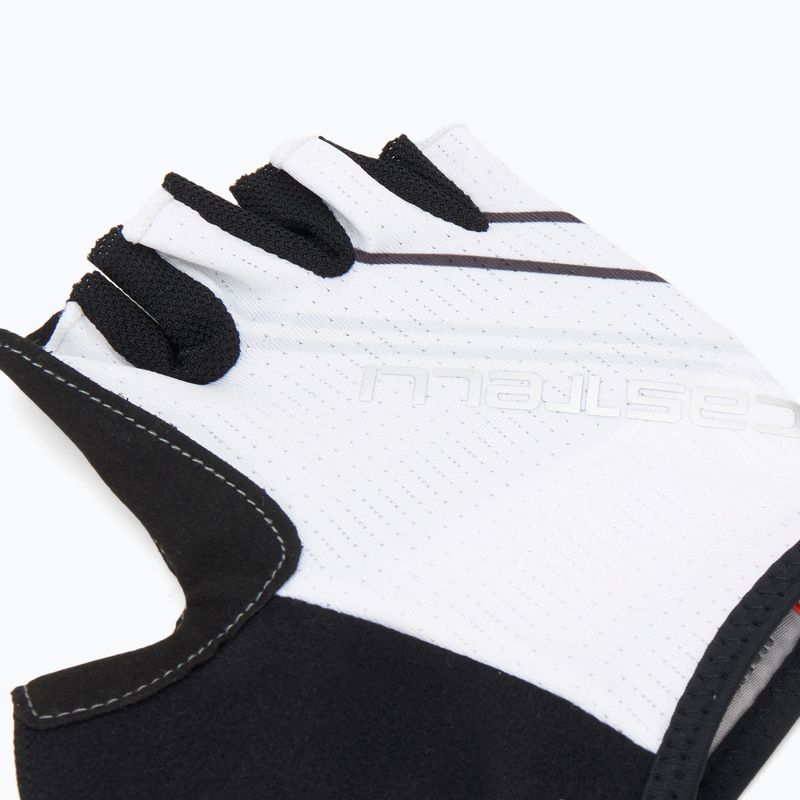 Рукавички велосипедні жіночі Castelli Dolcissima 2 ivory/dark gray/silver gray 5