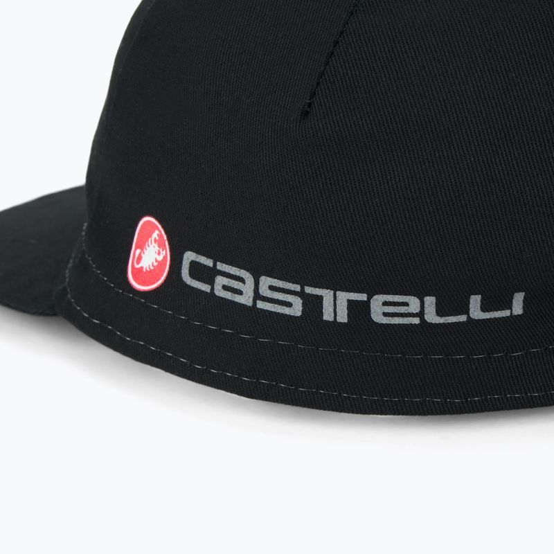 Велосипедна шапка Castelli Endurance чорна 5