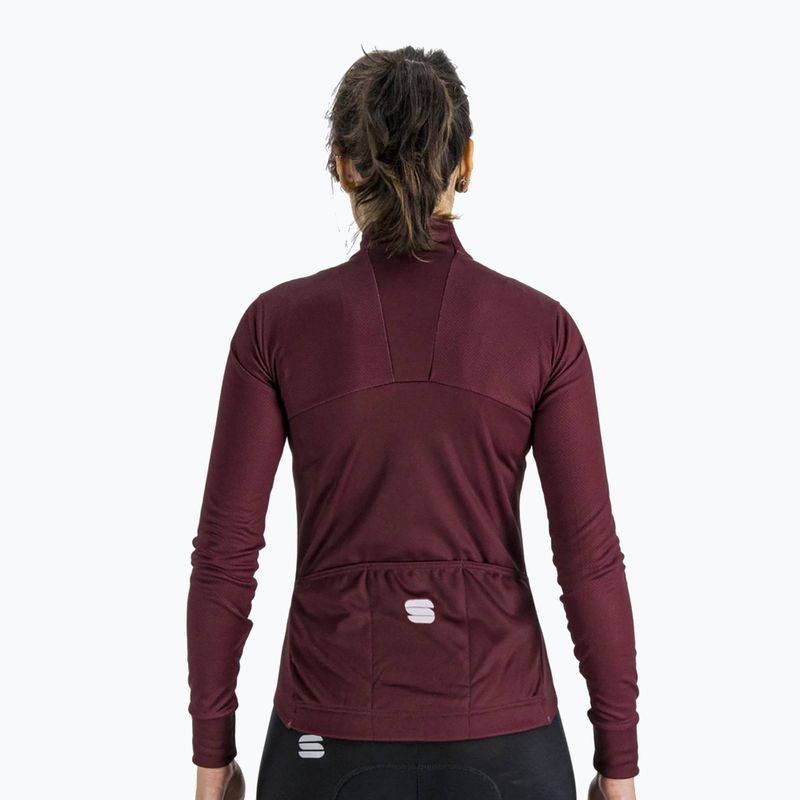 Велофутболка жіноча Sportful Kelly Thermal Jersey червона 1120530.605 2