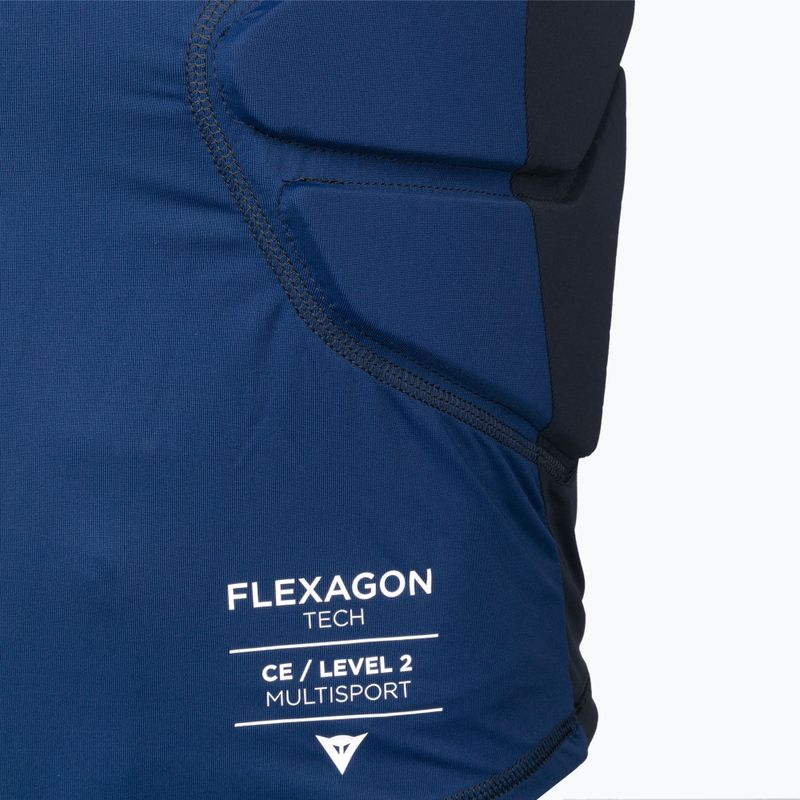 Жилет захисний чоловічий Dainese Flexagon Waistcoat black iris/stretch limo 6