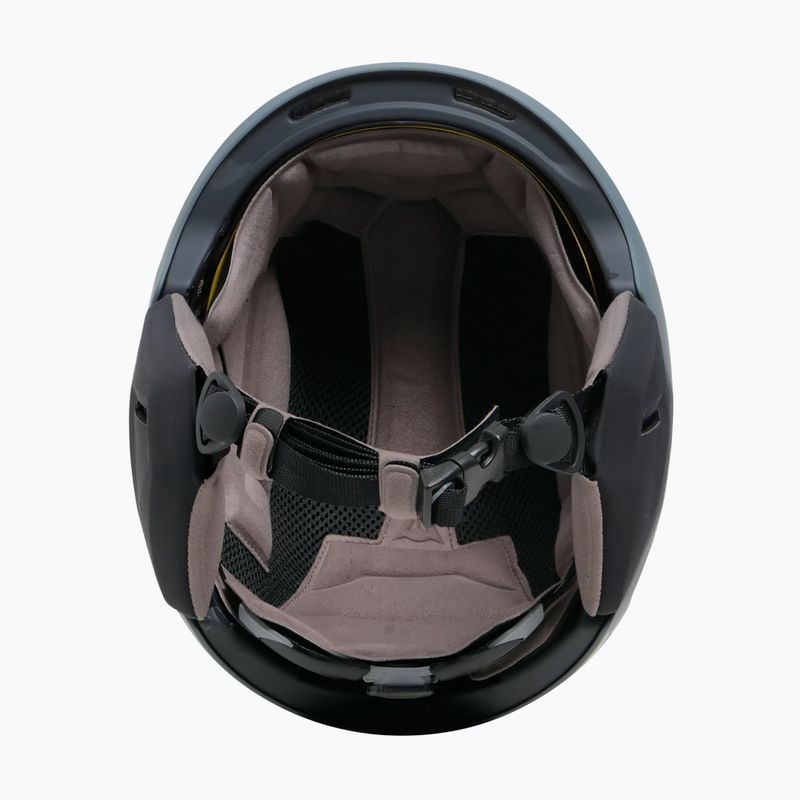 Гірськолижний шолом Dainese Nucleo Mips темно-сірий / стрейч-лімузин 12