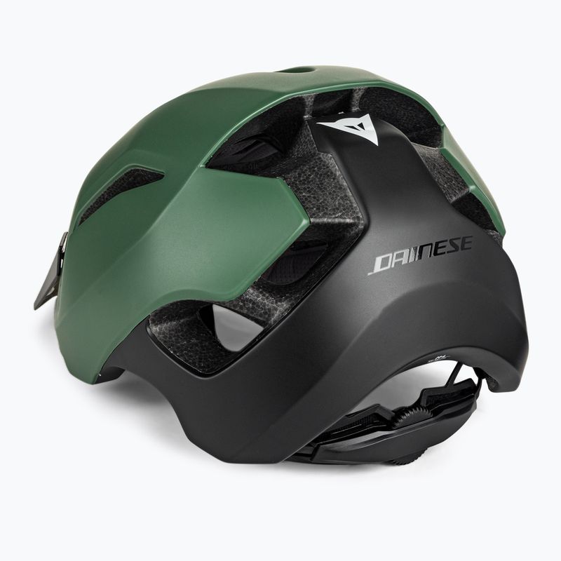 Шолом велосипедний Dainese Linea 03 green/black 4