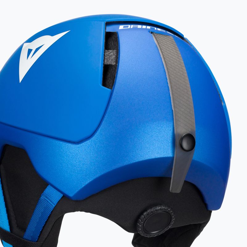 Шолом лижний дитячий Dainese Scarabeo Elemento metallic blue 7