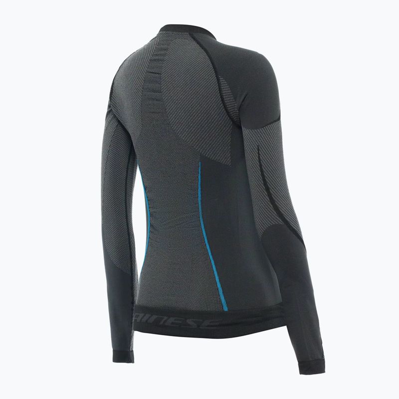 Лонгслів термічний жіночий Dainese Dry black/blue 2