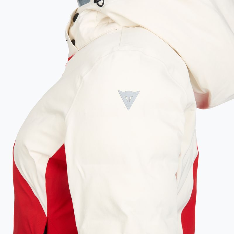 Куртка гірськолижна жіноча Dainese Zives Aerosense-Dry lily white/racing red 3