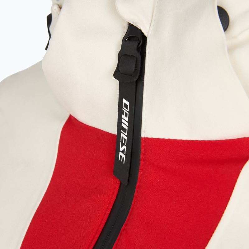 Куртка гірськолижна жіноча Dainese Zives Aerosense-Dry lily white/racing red 4