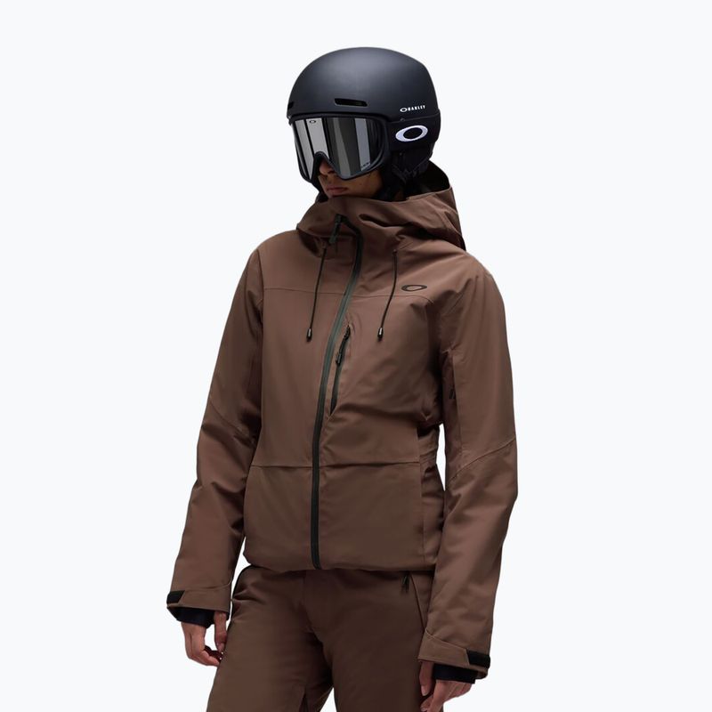 Куртка лижна жіноча Oakley Canopy Insulated dark umber