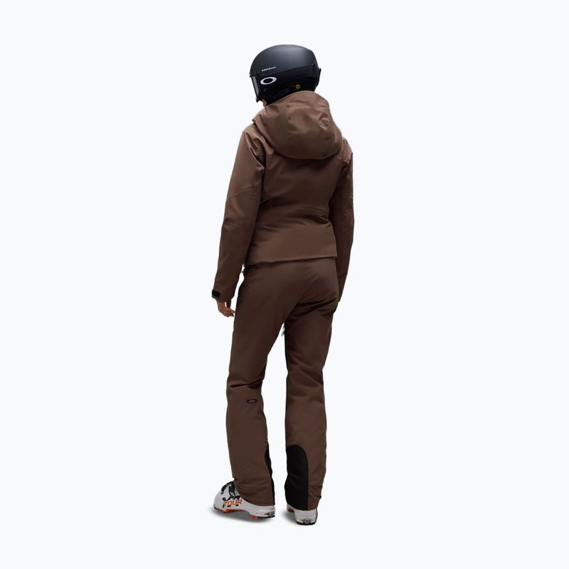 Куртка лижна жіноча Oakley Canopy Insulated dark umber 3