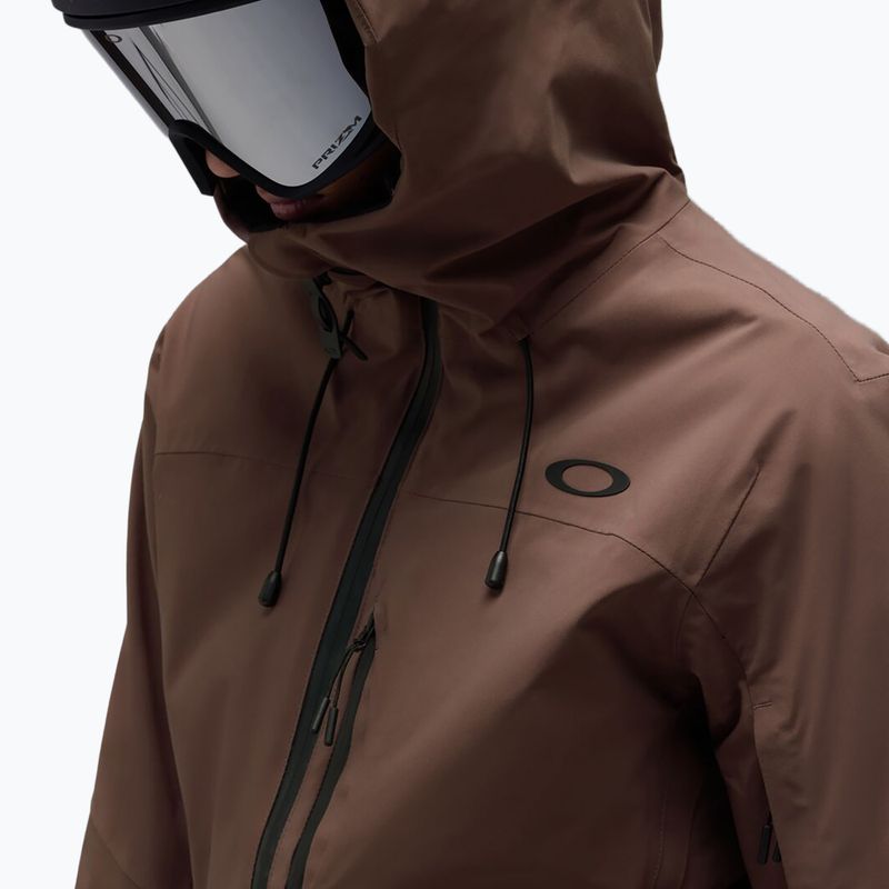 Куртка лижна жіноча Oakley Canopy Insulated dark umber 4
