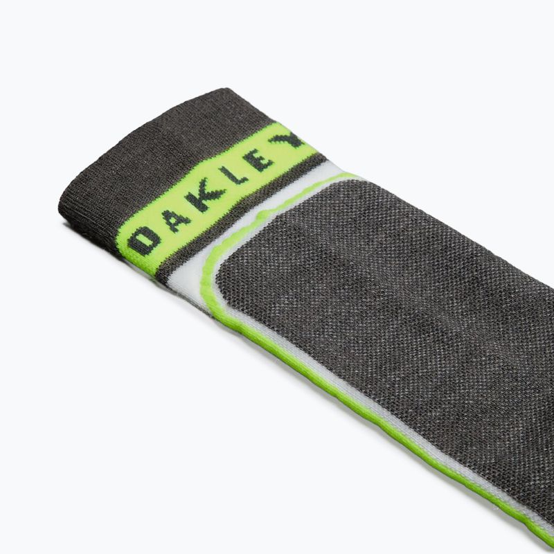 Шкарпетки лижні Oakley Patrol mist/neon yellow 3