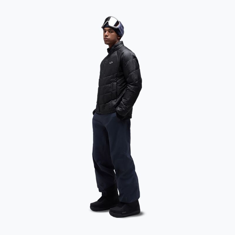 Пуховик чоловічий Oakley Peakbound Packable Down pitch black 2