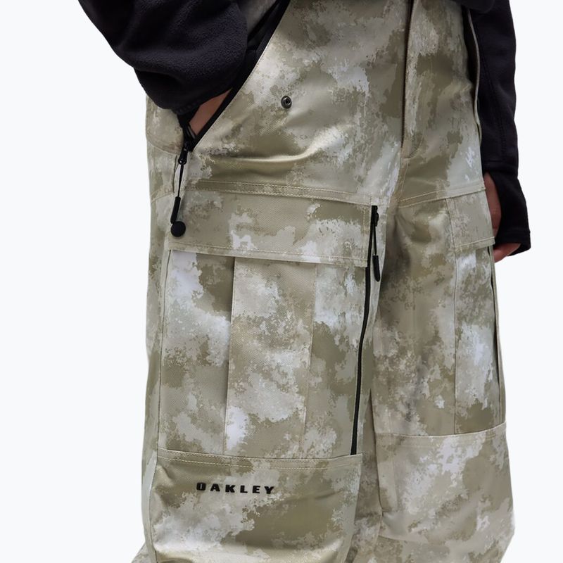 Штани лижні чоловічі Oakley Bravo Cargo Shell off/slope camo pebble 6