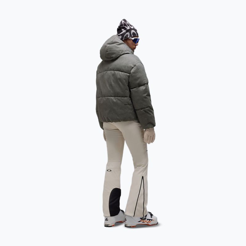 Куртка лижна жіноча Oakley Icicle Cropped cement melange 3