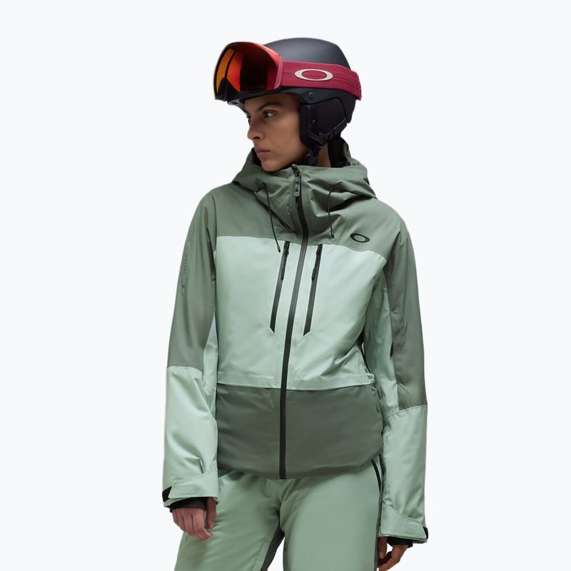 Куртка лижна жіноча Oakley Canopy Pro Insulated aviator green/faded green