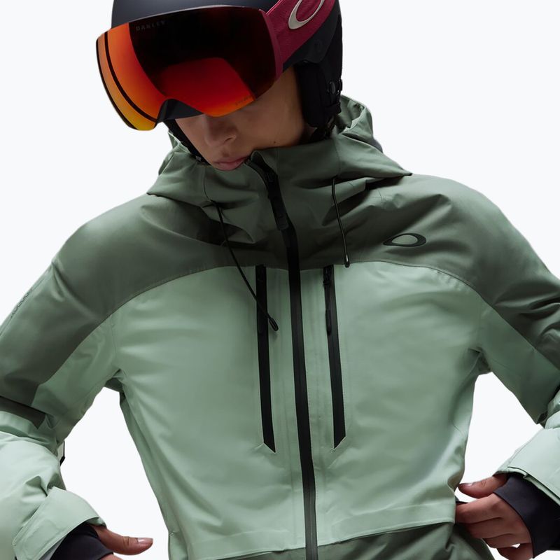 Куртка лижна жіноча Oakley Canopy Pro Insulated aviator green/faded green 4