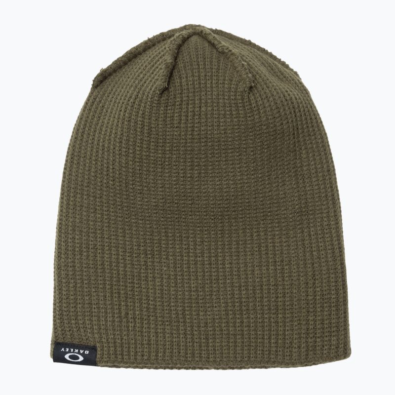 Шапка зимова Oakley Back Bone Beanie deep olive 4