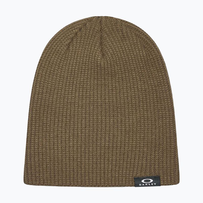 Шапка зимова Oakley Back Bone Beanie deep olive 5