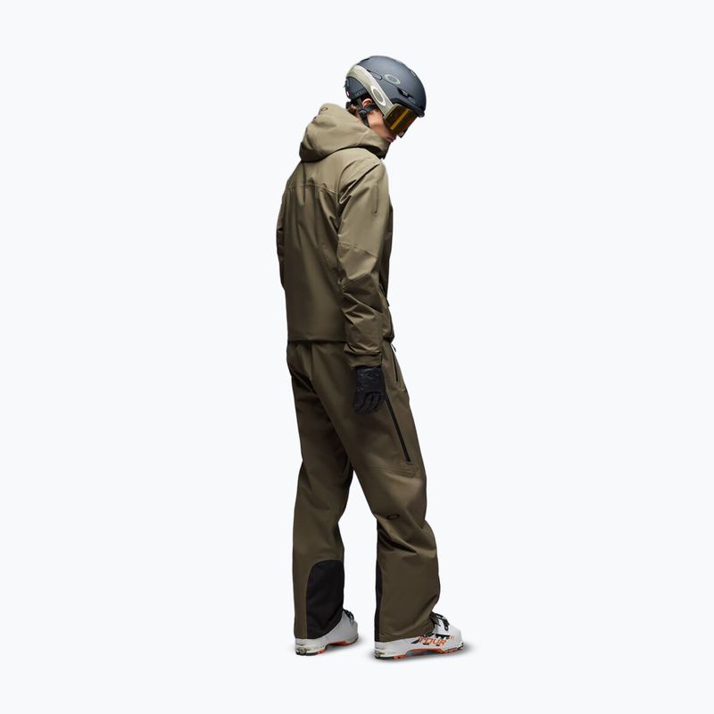 Куртка лижна чоловіча Oakley Unbound Gore-Tex Shell Jacket 2.0 deep olive 3