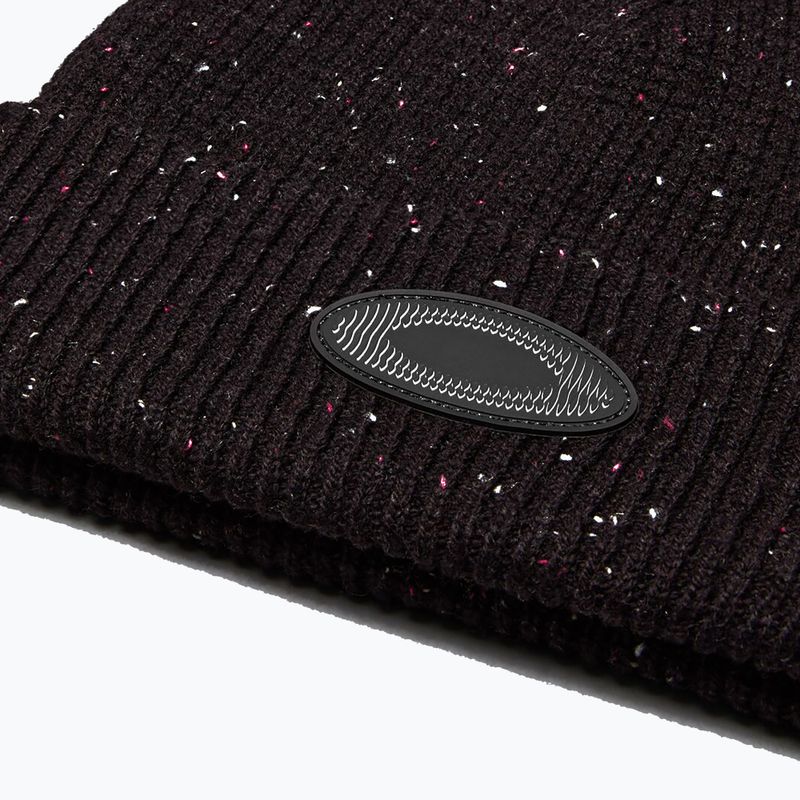 Шапка зимова Oakley Ellipse Waffle Beanie pitch black 3