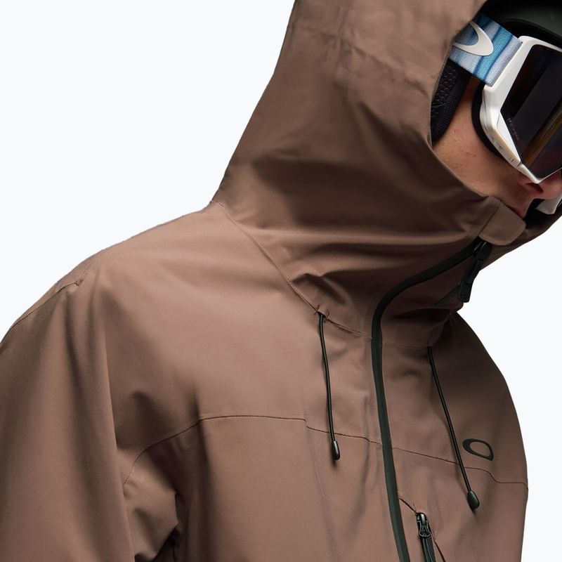 Куртка лижна чоловіча Oakley Canopy Insulated dark umber 4