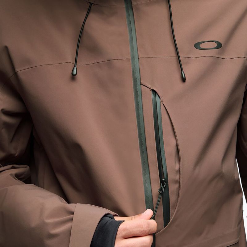 Куртка лижна чоловіча Oakley Canopy Insulated dark umber 5