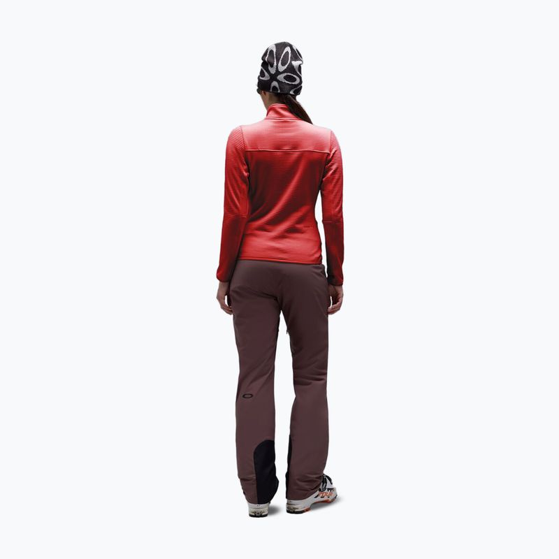 Кофта жіноча Oakley Canopy Full Zip hibiscus red 3