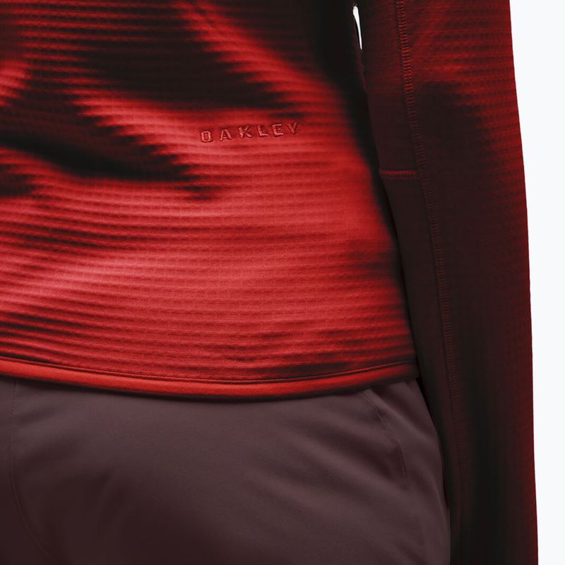 Кофта жіноча Oakley Canopy Full Zip hibiscus red 5