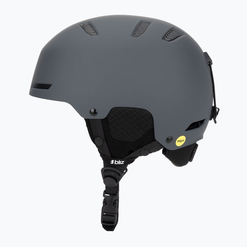Шолом лижний Bliz S003 MIPS matte grey 3