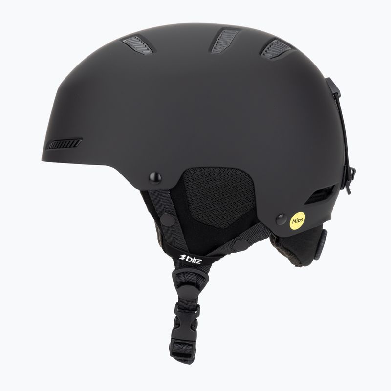 Шолом лижний Bliz S003 MIPS matte black 3