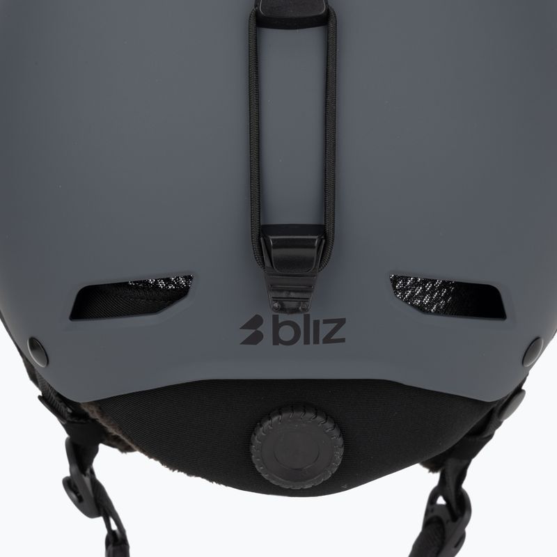 Шолом лижний Bliz S003 matte grey 7