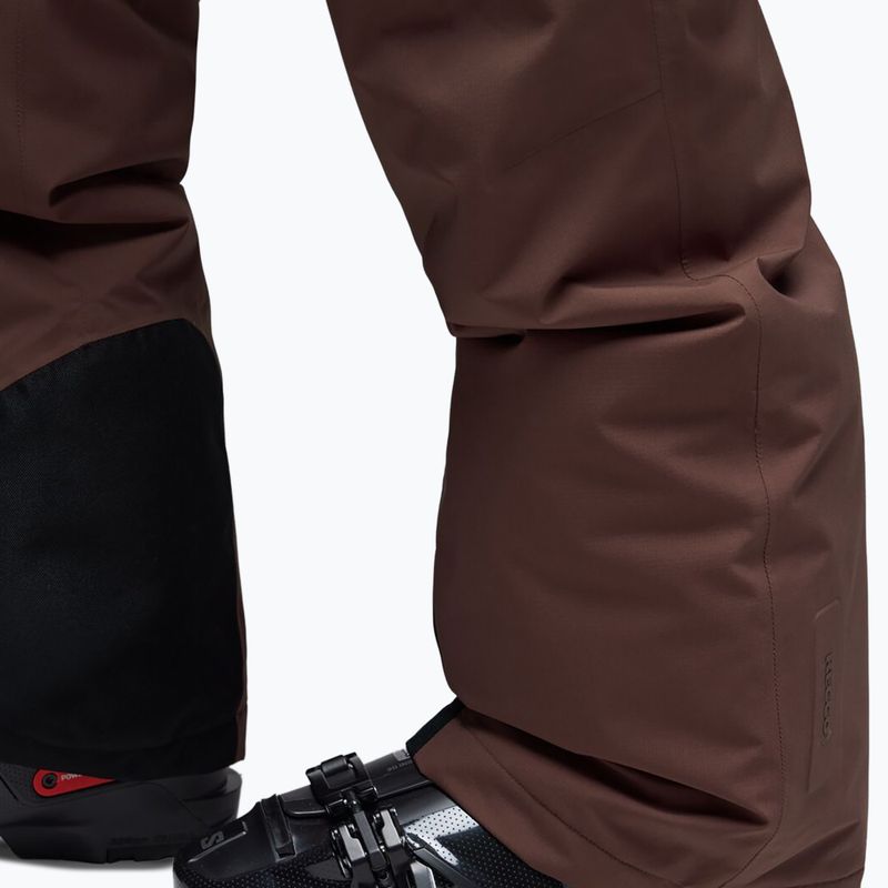 Штани лижні чоловічі Oakley Canopy Pro Insulated Dark Umber/Flame Red 5