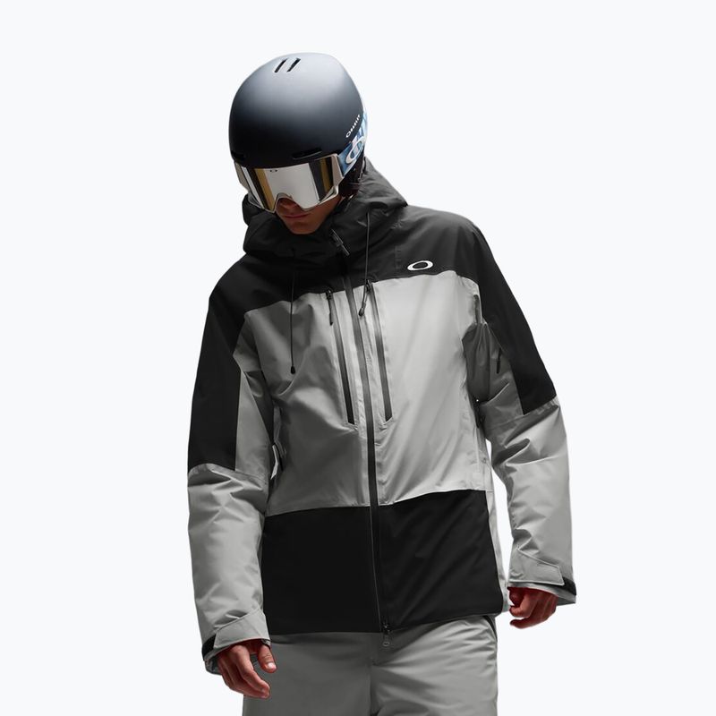 Куртка лижна чоловіча Oakley Canopy Pro Insulated pitch black/cement
