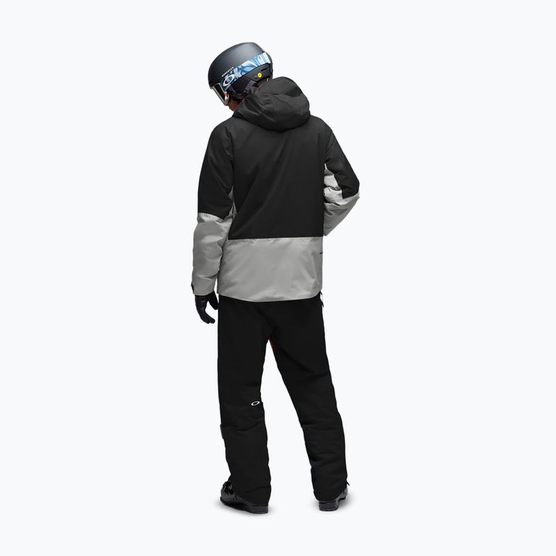 Куртка лижна чоловіча Oakley Canopy Pro Insulated pitch black/cement 3