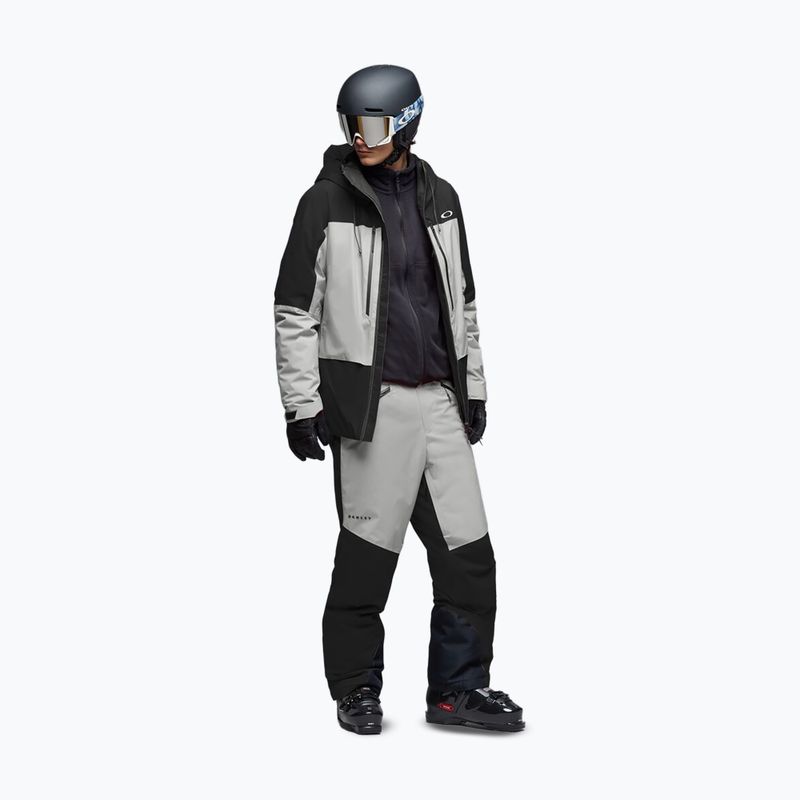 Штани лижні чоловічі Oakley Canopy Pro Insulated Pitch Black/Cement 2