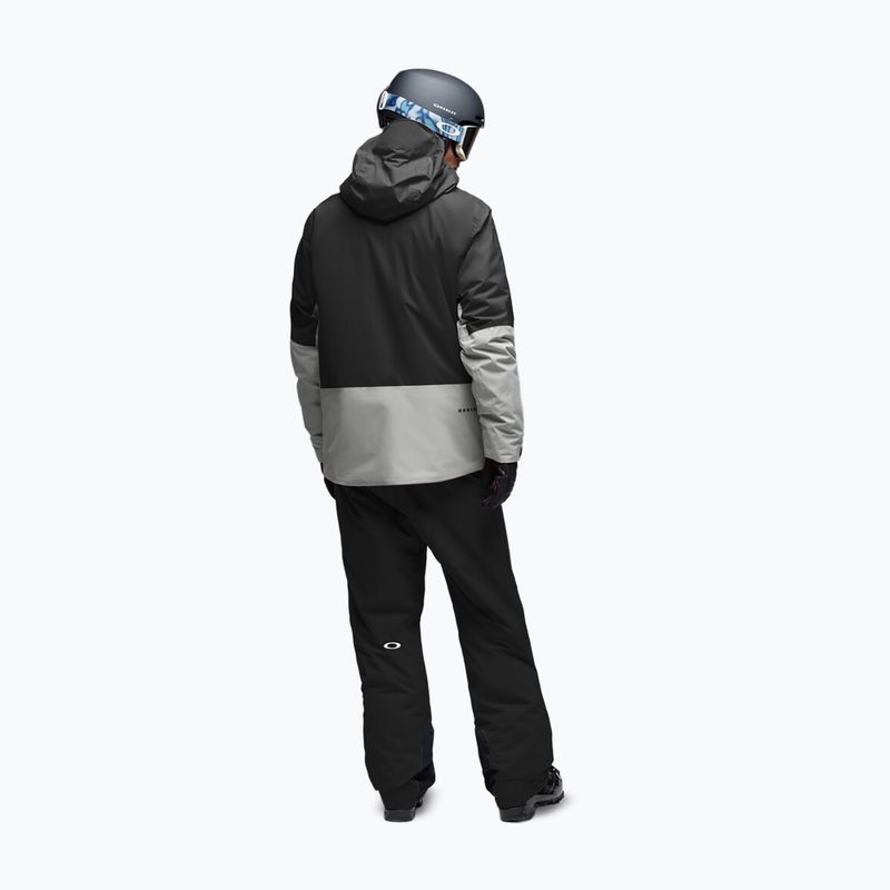 Штани лижні чоловічі Oakley Canopy Pro Insulated Pitch Black/Cement 3