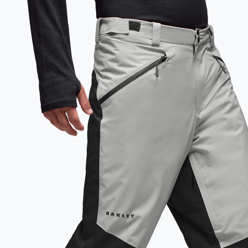 Штани лижні чоловічі Oakley Canopy Pro Insulated Pitch Black/Cement 4