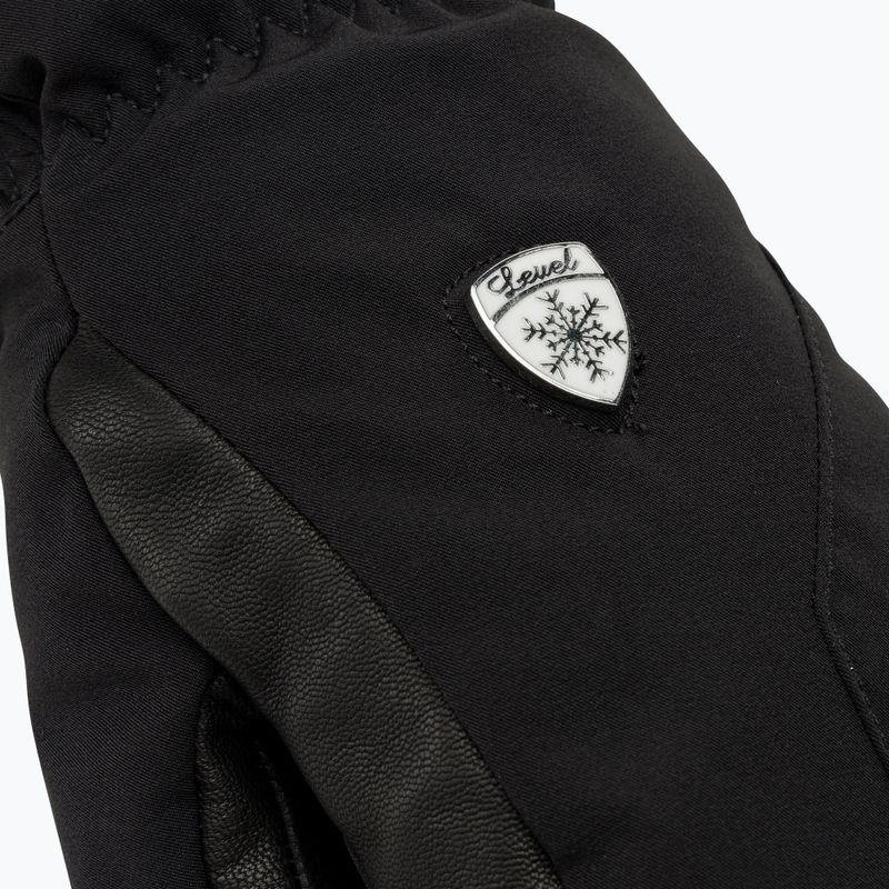 Рукавиці лижні жіночі Level Super Radiator W Mitt Gore-Tex black 4