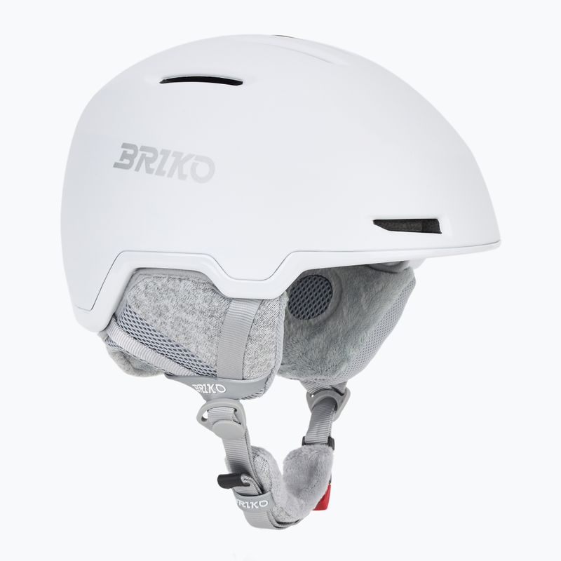 Шолом гірськолижний Briko Yuki matt shiny white/silver