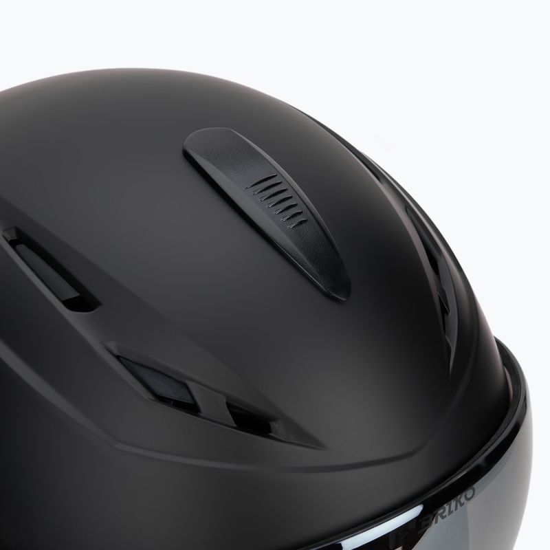 Шолом гірськолижний Briko Elio Visor matt black 8