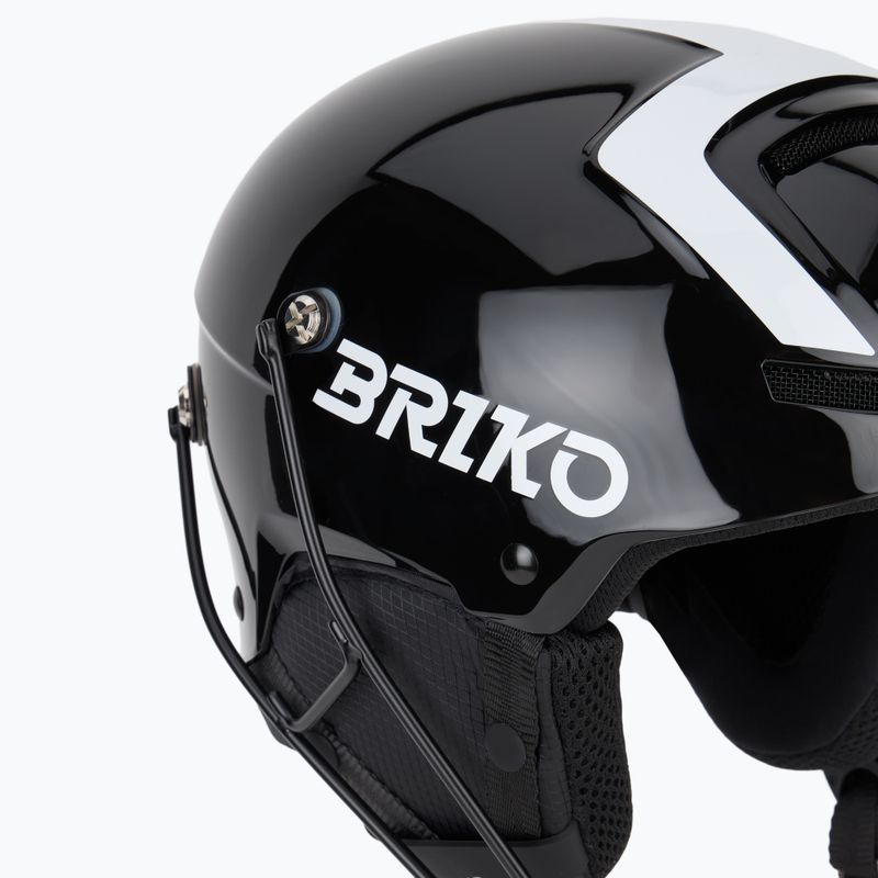 Шолом гірськолижний Briko Slalom Epp 2.0 shiny black/white 7