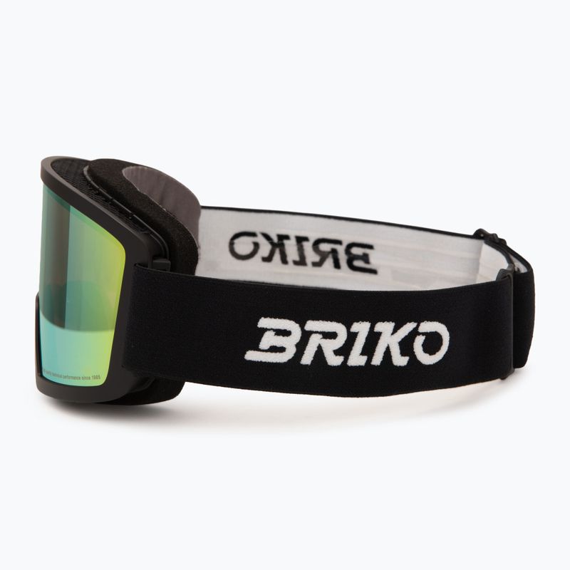 Окуляри гірськолижні дитячі Briko Frostbite black/yellow 4