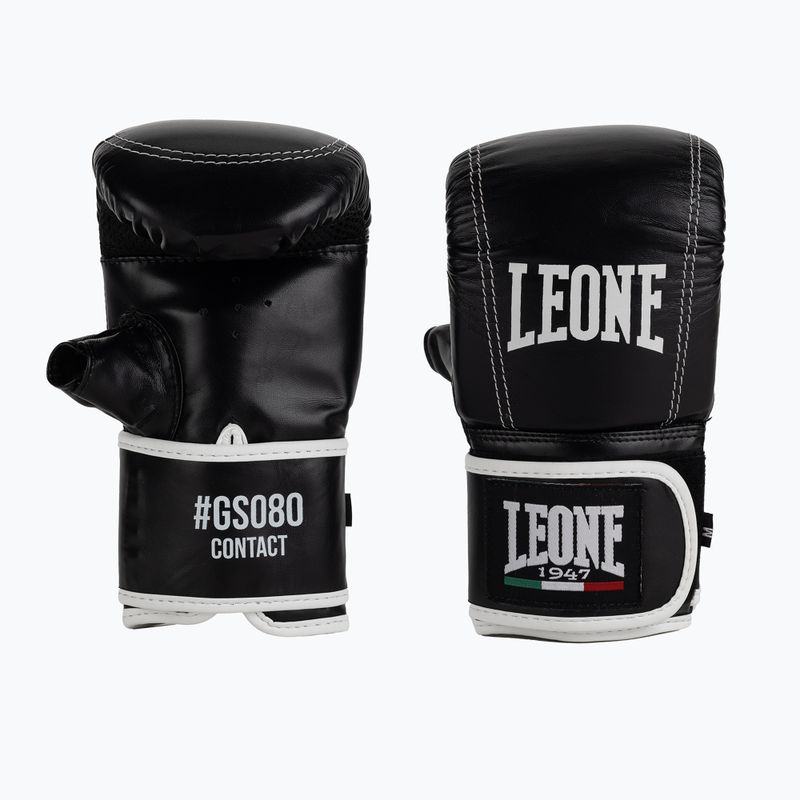 Рукавиці воксерські LEONE Contact чорні GS080